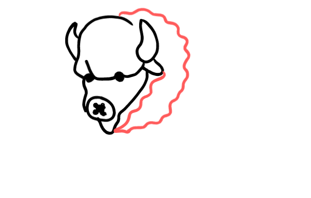  how to draw step by step bison drawing easy  - EasystepDrawing