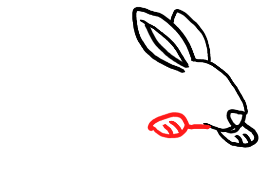  how to draw step by step bunny drawing easy  - EasystepDrawing