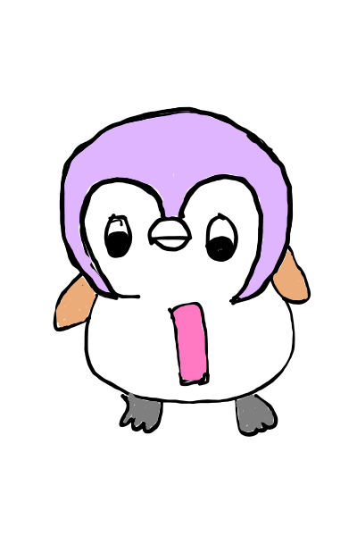  how to draw Cute Penguin in easy steps - step number : 12 - Easy Step Drawing