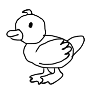  how to draw step by step duck drawing easy  - EasystepDrawing