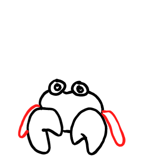  how to draw step by step hermitcrab drawing easy  - EasystepDrawing