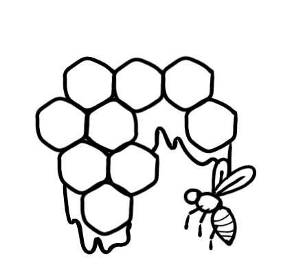  how to draw step by step honeycomb drawing easy  - EasystepDrawing