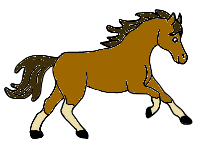 easy step by step horse drawing - EasystepDrawing