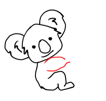  how to draw step by step koala drawing easy  - EasystepDrawing