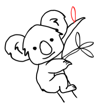  how to draw step by step koala drawing easy  - EasystepDrawing