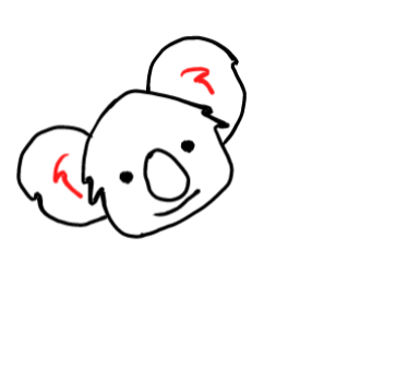  how to draw step by step koala drawing easy  - EasystepDrawing