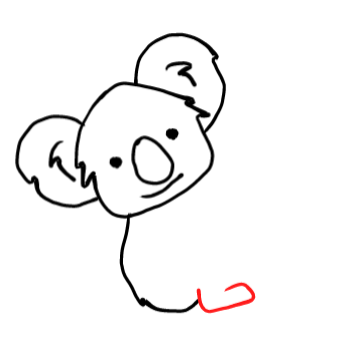  how to draw step by step koala drawing easy  - EasystepDrawing