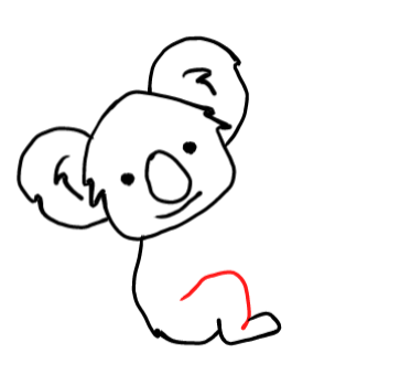  how to draw step by step koala drawing easy  - EasystepDrawing