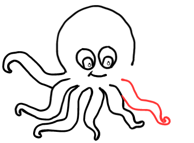  how to draw step by step octopus drawing easy  - EasystepDrawing