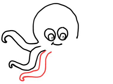  how to draw step by step octopus drawing easy  - EasystepDrawing