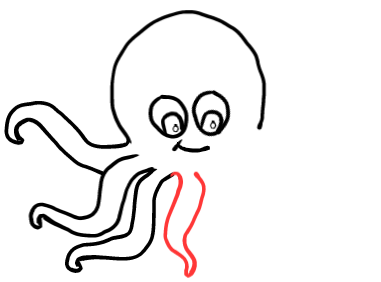  how to draw step by step octopus drawing easy  - EasystepDrawing