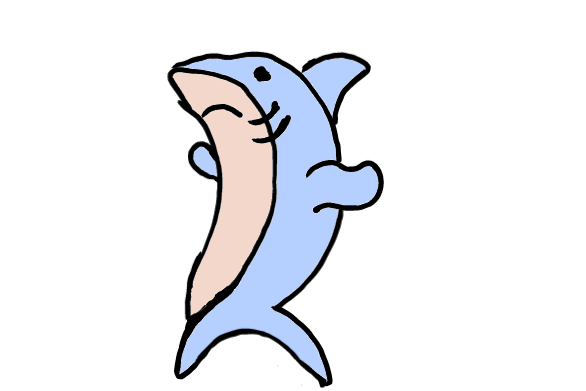 easy step by step shark drawing - EasystepDrawing