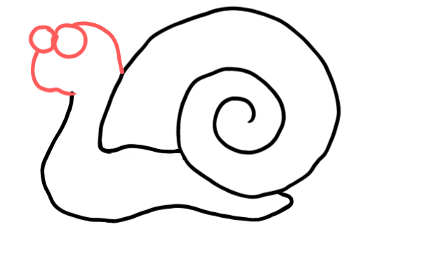  how to draw step by step snail0 drawing easy  - EasystepDrawing