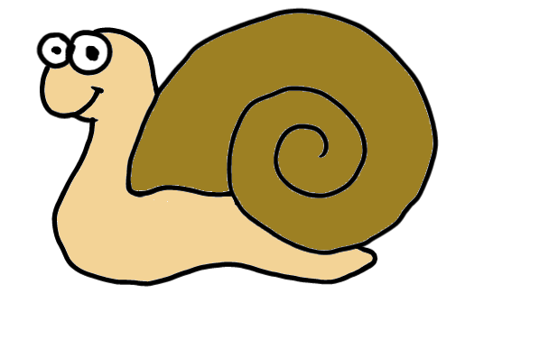 easy step by step snail0 drawing - EasystepDrawing