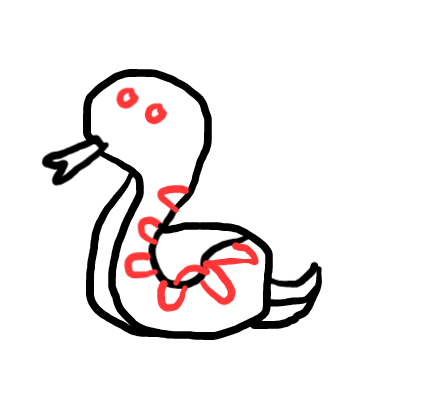  how to draw step by step snake drawing easy  - EasystepDrawing