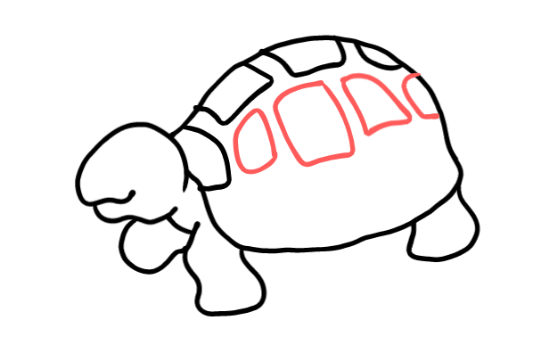  how to draw step by step turtle drawing easy  - EasystepDrawing