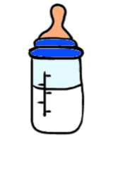 easy step by step babybottle drawing - EasystepDrawing