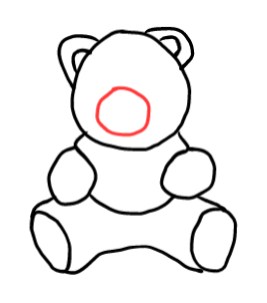  how to draw step by step teddybear drawing easy  - EasystepDrawing