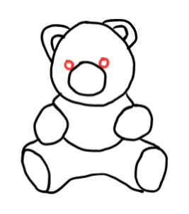  how to draw step by step teddybear drawing easy  - EasystepDrawing