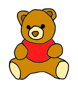 easy step by step teddybear drawing - EasystepDrawing