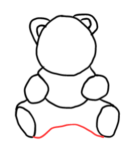  how to draw step by step teddybear drawing easy  - EasystepDrawing