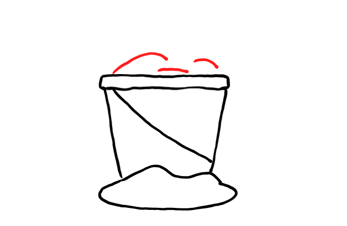  how to draw step by step bucketandpail drawing easy  - EasystepDrawing