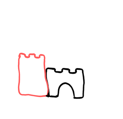  how to draw step by step sandcastle drawing easy  - EasystepDrawing