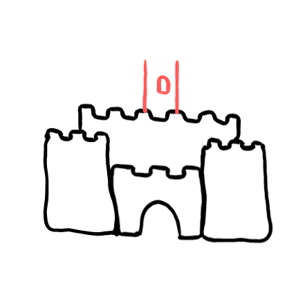  how to draw step by step sandcastle drawing easy  - EasystepDrawing