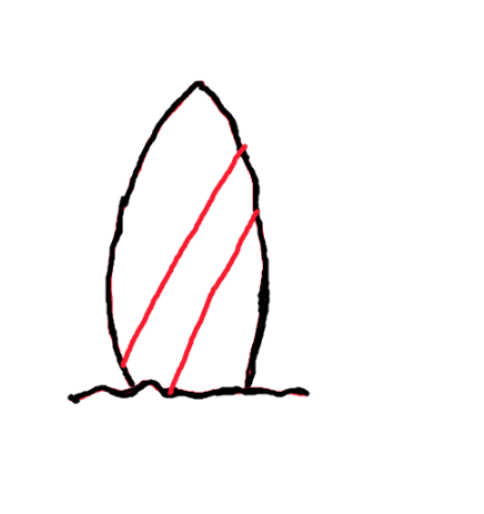  how to draw step by step surfboard drawing easy  - EasystepDrawing