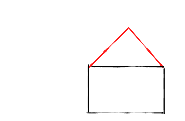  how to draw step by step house drawing easy  - EasystepDrawing