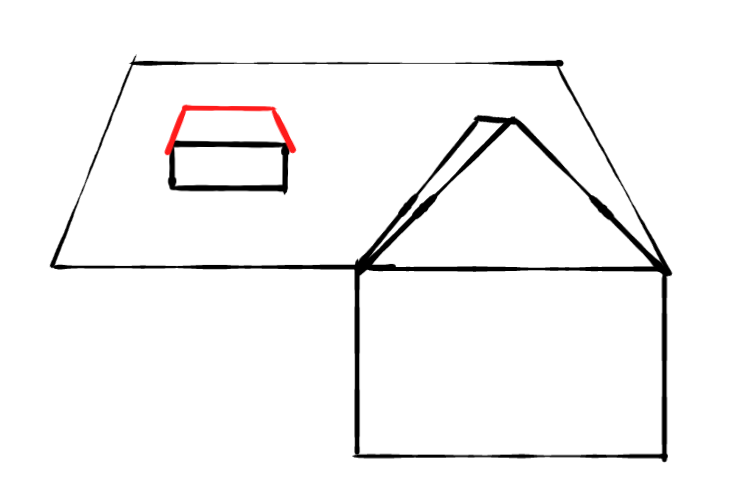  how to draw step by step house drawing easy  - EasystepDrawing