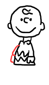  how to draw step by step charliebrown drawing easy  - EasystepDrawing