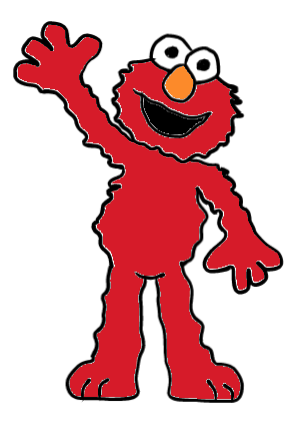 easy step by step elmo drawing - EasystepDrawing