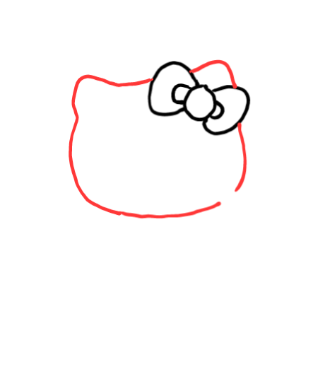  how to draw step by step hellokitty drawing easy  - EasystepDrawing