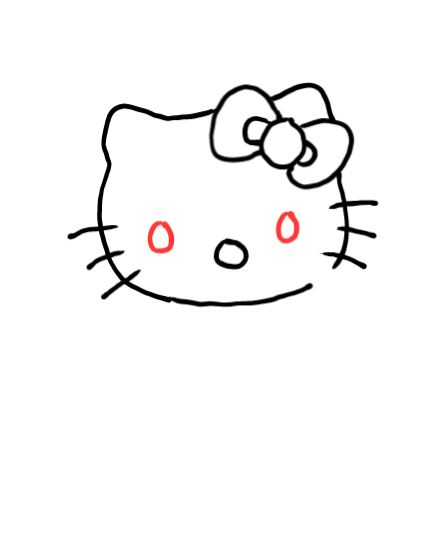  how to draw step by step hellokitty drawing easy  - EasystepDrawing