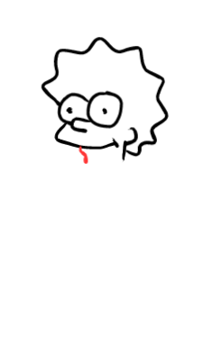  how to draw step by step lisasimpson drawing easy  - EasystepDrawing