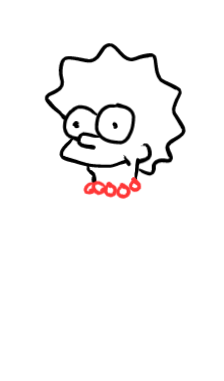  how to draw step by step lisasimpson drawing easy  - EasystepDrawing