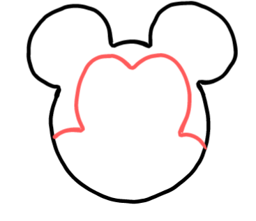  how to draw step by step mickeymouse drawing easy  - EasystepDrawing