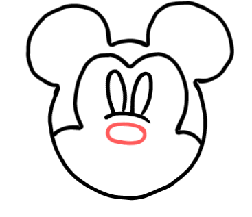  how to draw step by step mickeymouse drawing easy  - EasystepDrawing