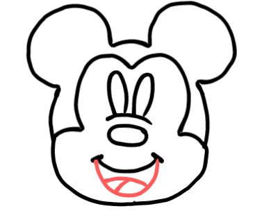  how to draw step by step mickeymouse drawing easy  - EasystepDrawing