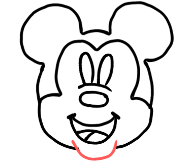  how to draw step by step mickeymouse drawing easy  - EasystepDrawing