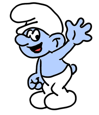 easy step by step smurf drawing - EasystepDrawing