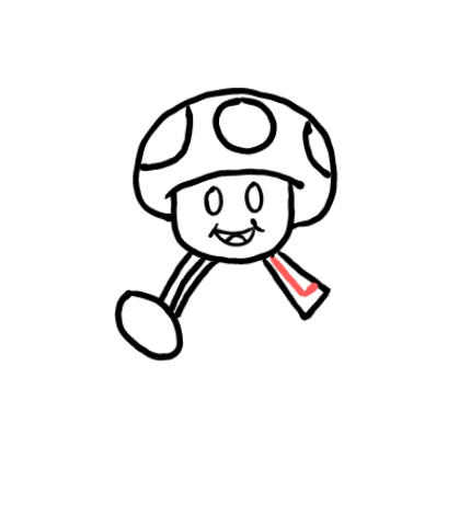  how to draw step by step toad drawing easy  - EasystepDrawing