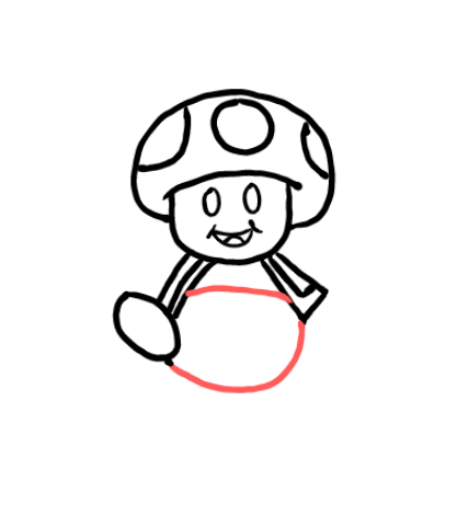  how to draw step by step toad drawing easy  - EasystepDrawing