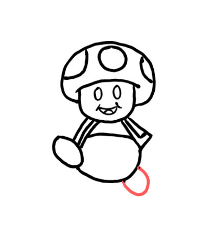  how to draw step by step toad drawing easy  - EasystepDrawing