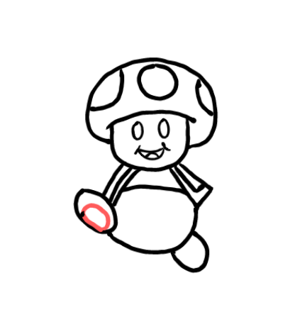  how to draw step by step toad drawing easy  - EasystepDrawing