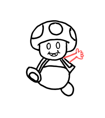  how to draw step by step toad drawing easy  - EasystepDrawing