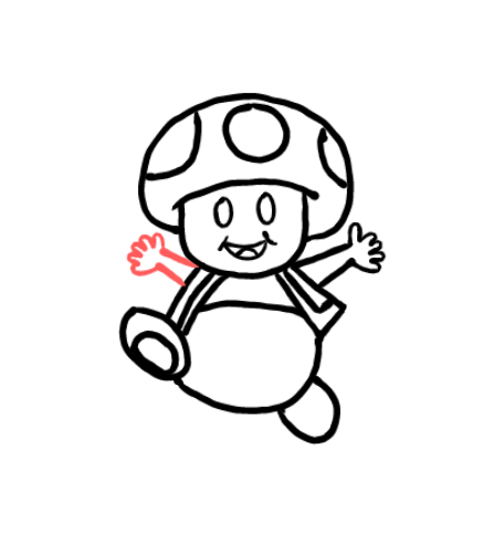  how to draw step by step toad drawing easy  - EasystepDrawing