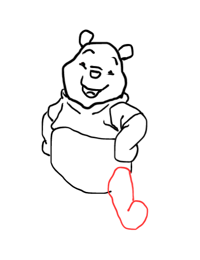  how to draw step by step winniethepooh drawing easy  - EasystepDrawing