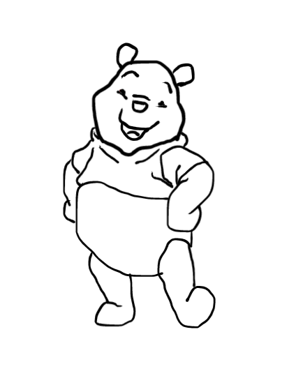  how to draw step by step winniethepooh drawing easy  - EasystepDrawing